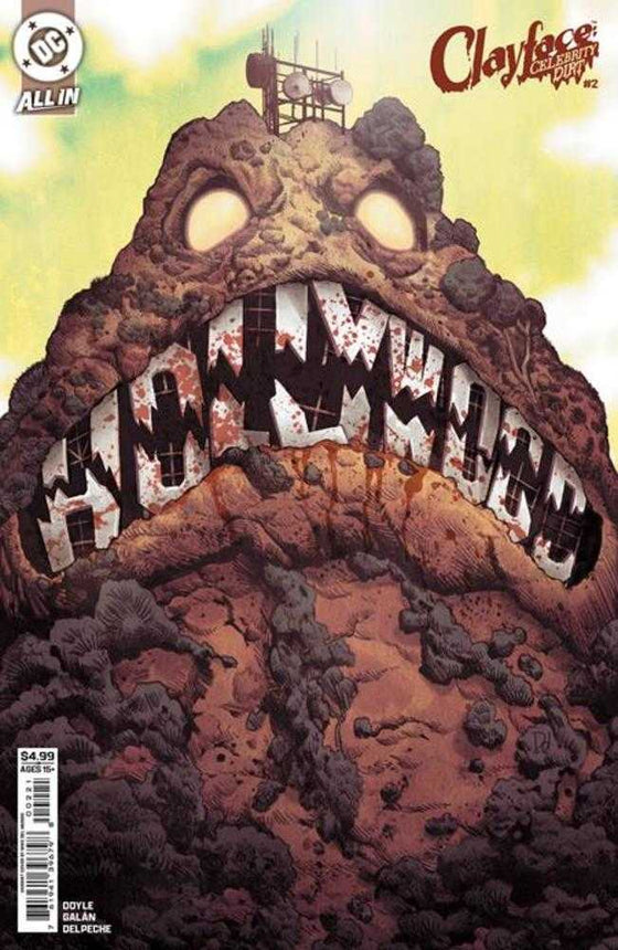 Clayface: Celebrity Dirt #2 Cover B Mike Del Mundo Card Stock