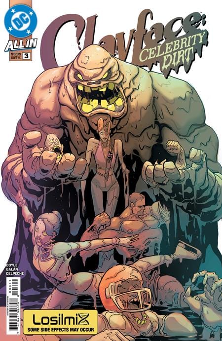 Clayface: Celebrity Dirt #3 Cover A Riley Rossmo