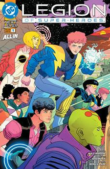 Legion of Super-Heroes #1 Cover A Hayden Sherman Wraparound (portada)