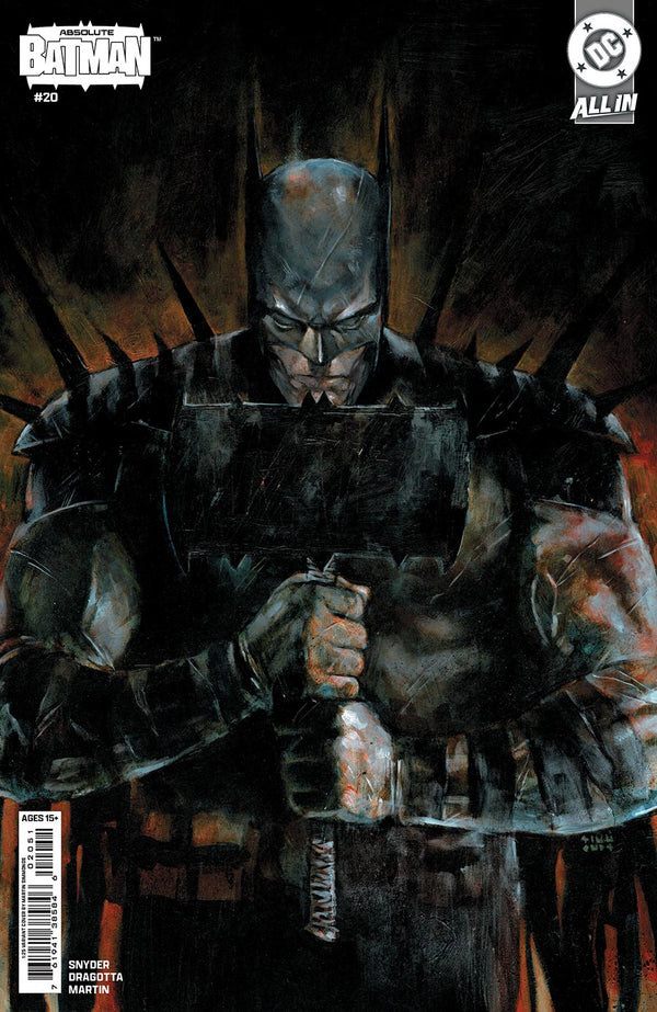 Absolute Batman #20 Cover I Martin Simmonds Incentive Card Stock