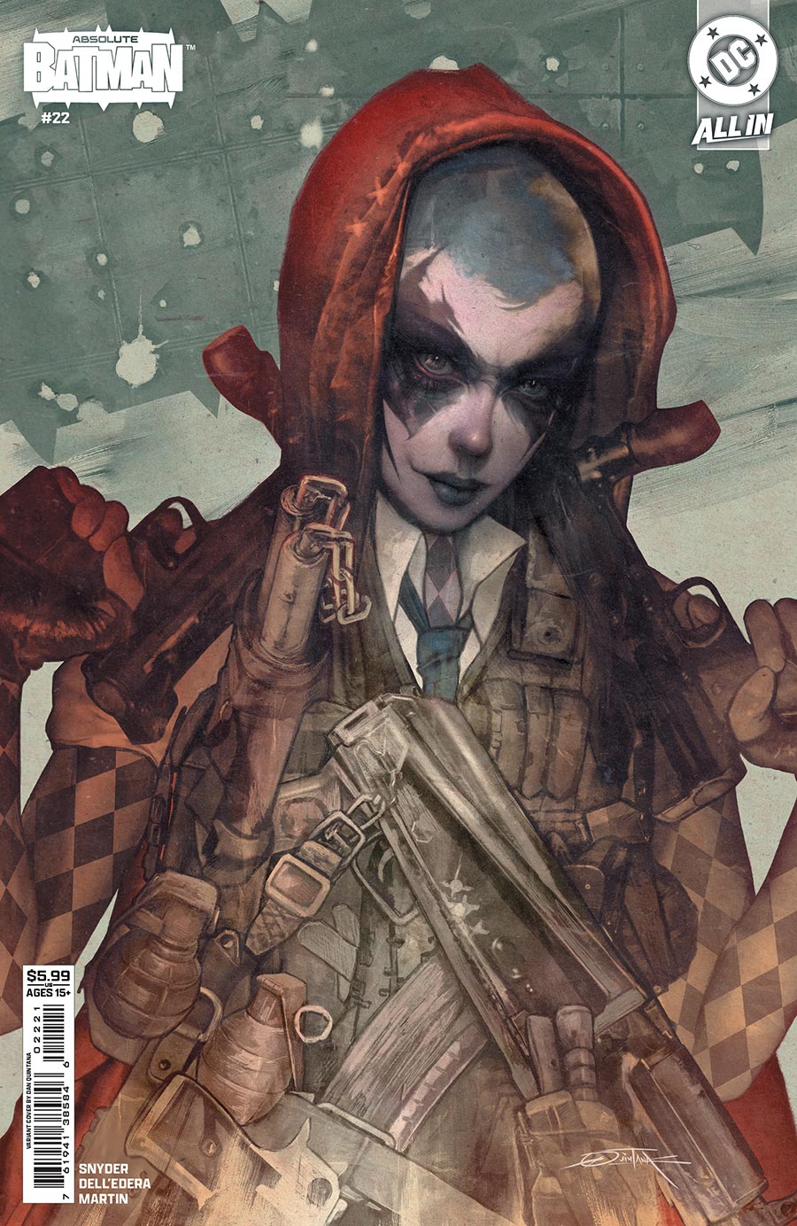 Absolute Batman #22 Cover B Dan Quintana Card Stock