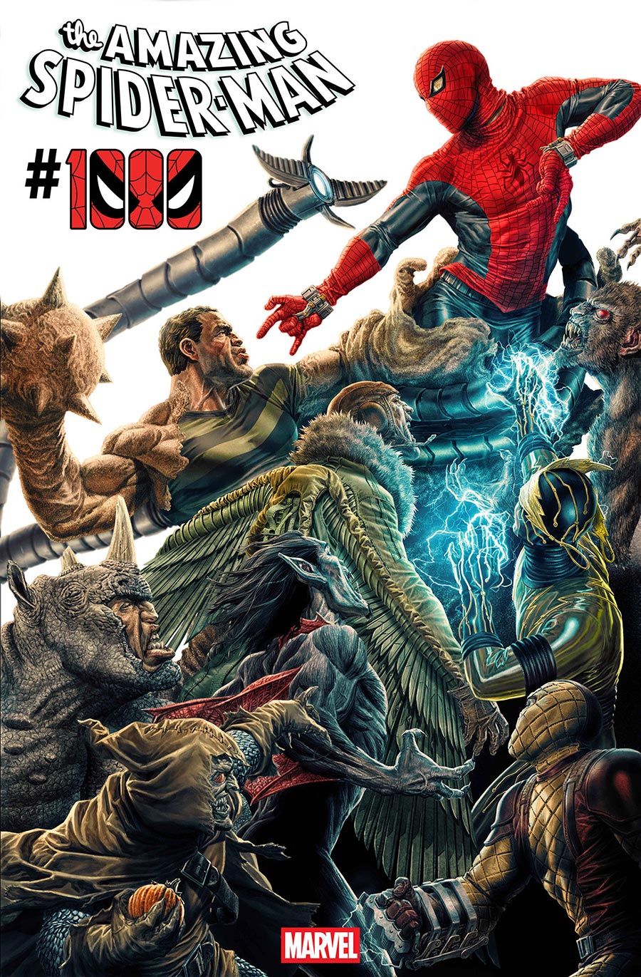 Amazing Spider-Man #1000 Lee Bermejo Amazing Visions Variant