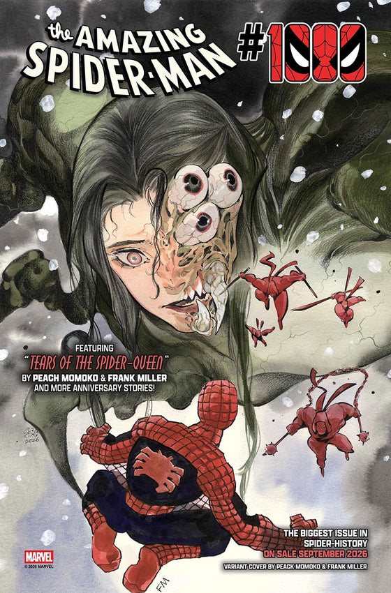 Amazing Spider-Man #1000 Peach Momoko & Frank Miller Variant