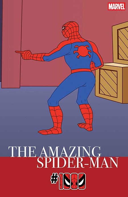 Amazing Spider-Man #1000 Marvel Animation Spider-Man 1967 Wraparound Variant (portada)