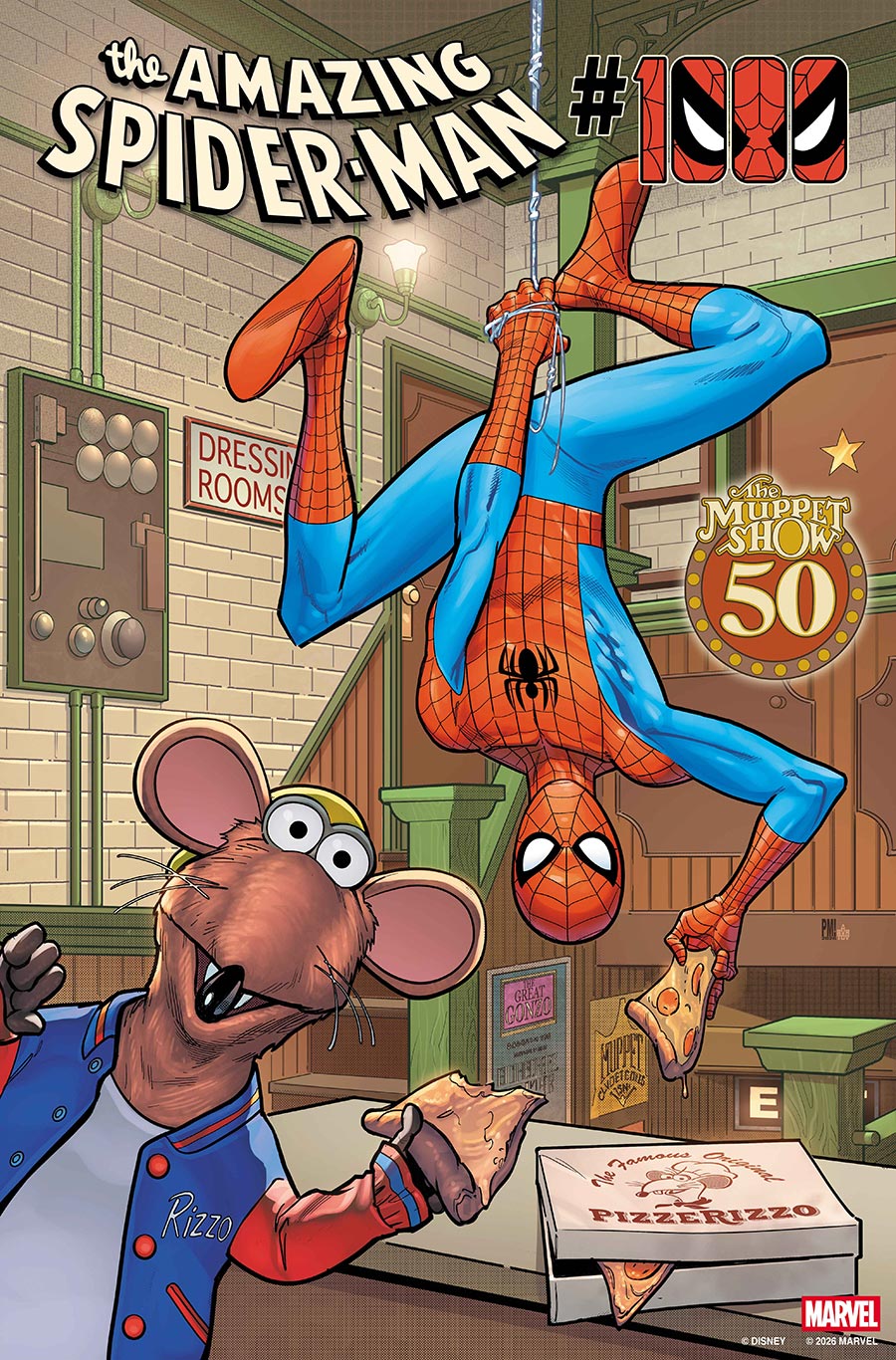 Amazing Spider-Man #1000 Paco Medina Muppets Variant