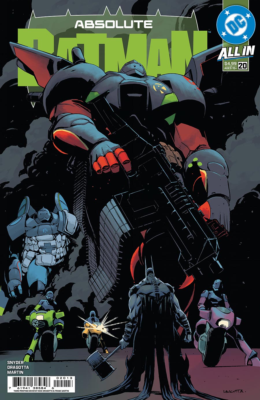 Absolute Batman #20 Cover K 3rd Printing