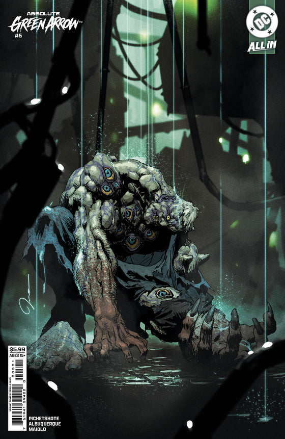 Absolute Green Arrow #5 Cover B Gerald Parel Card Stock