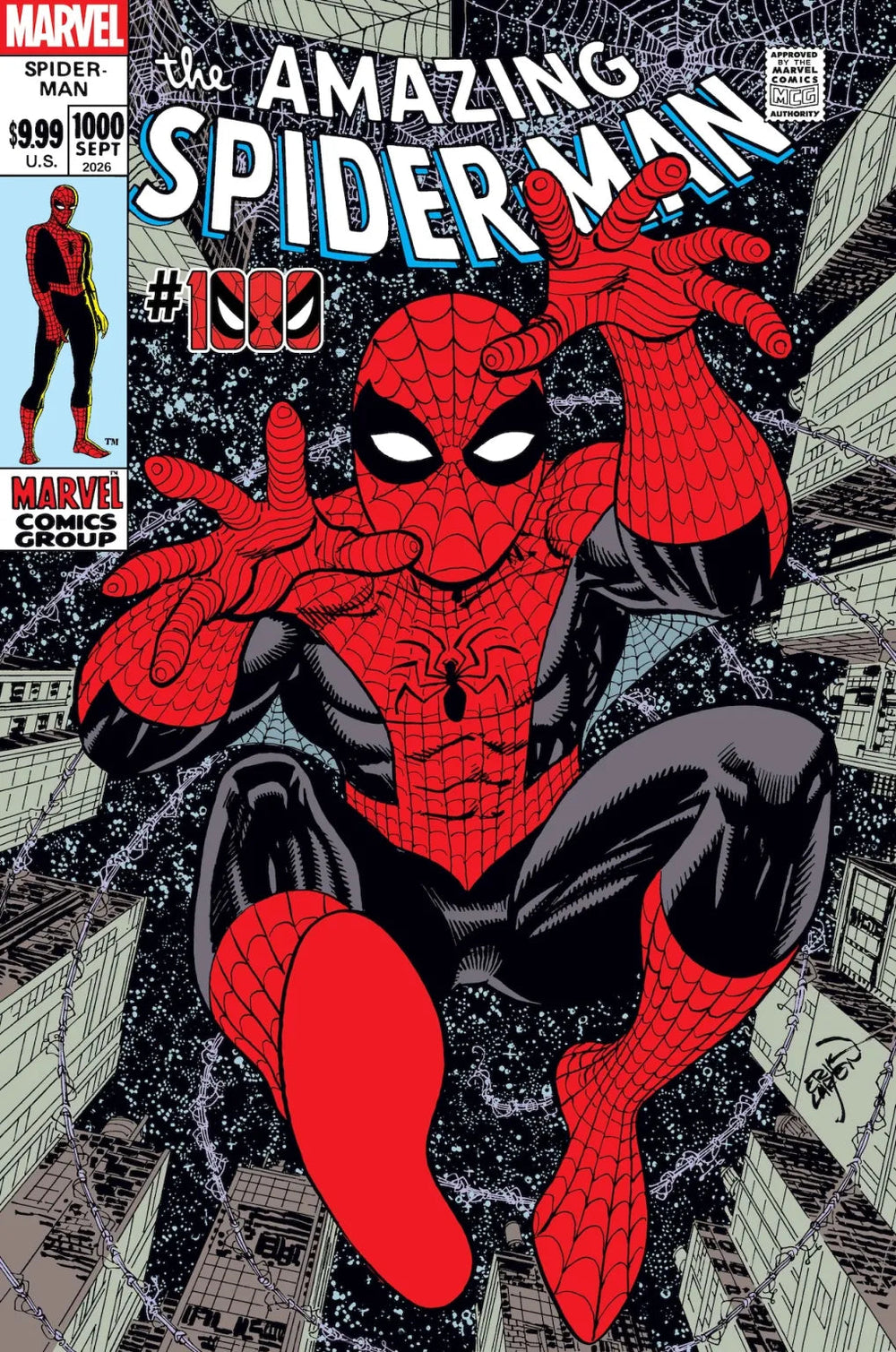 Amazing Spider-Man #1000 Erik Larsen 1:25 Variant