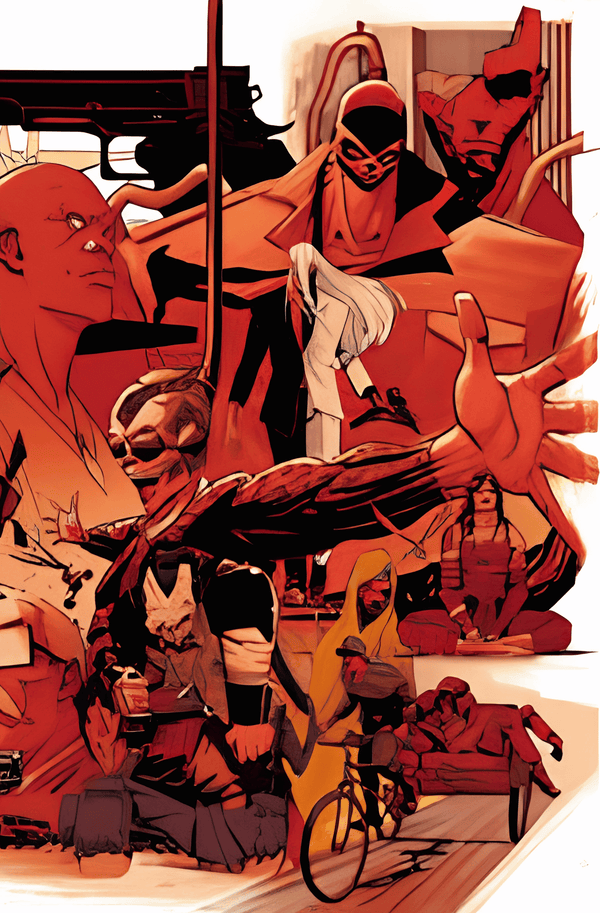 Absolute Batman #25 Cover J Nick Dragotta Connecting Right Card Stock