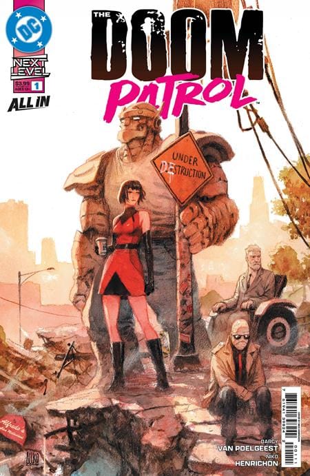 Doom Patrol #1 Cover A Niko Henrichon