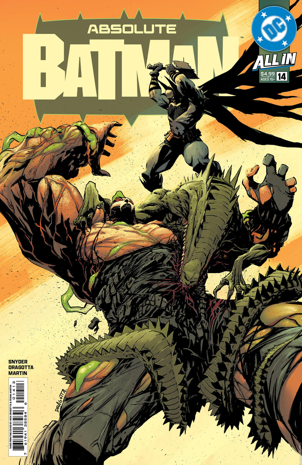 Absolute Batman #14 3rd Printing