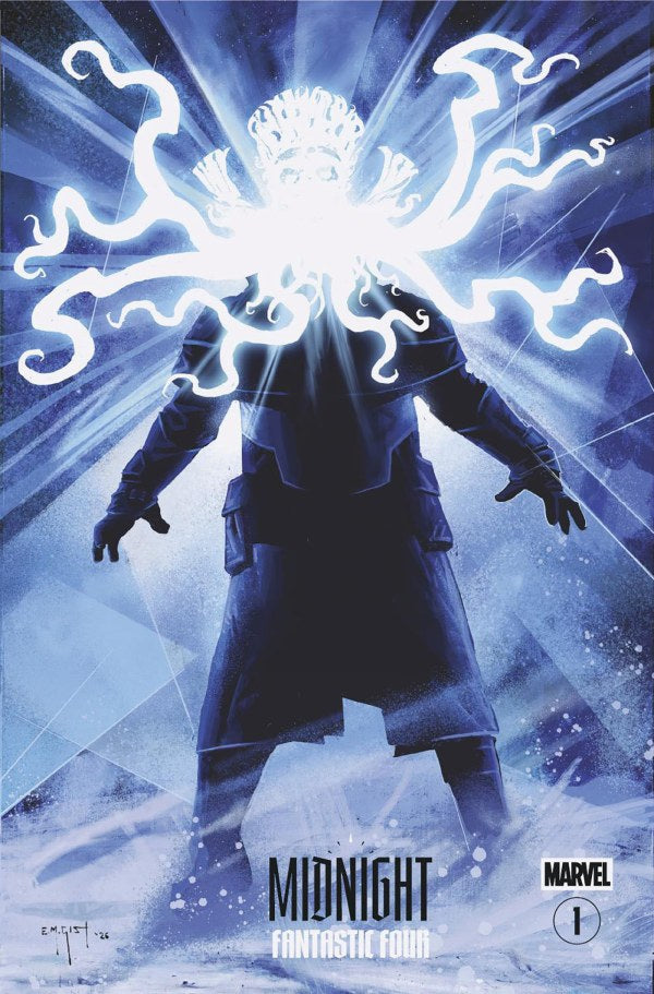 Midnight Fantastic Four #1 Cover D E.M. Gist Midnight Horror Homage Variant