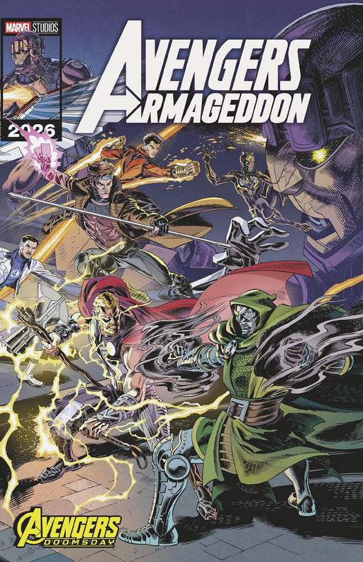 Avengers: Armageddon #5 Leonel Castellani Marvel Studios Avengers: Doomsday Wraparound Variant (portada)